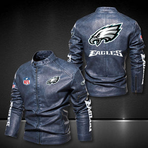 Philadelphia Eagles Casual Leather Jacket