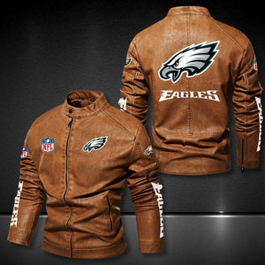 Philadelphia Eagles Casual Leather Jacket