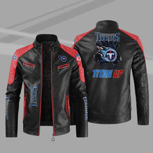 Load image into Gallery viewer, Tennessee Titans Casual Leather Jacket