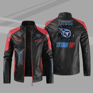 Tennessee Titans Casual Leather Jacket
