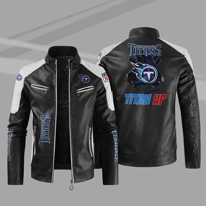 Tennessee Titans Casual Leather Jacket