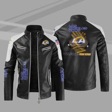 Load image into Gallery viewer, Los Angeles Rams Casual Leather Jacket