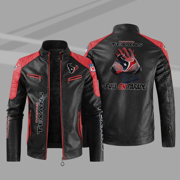 Houston Texans Casual Leather Jacket