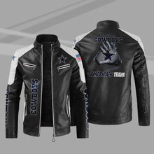 Load image into Gallery viewer, Dallas Cowboys Casual Leather Jacket