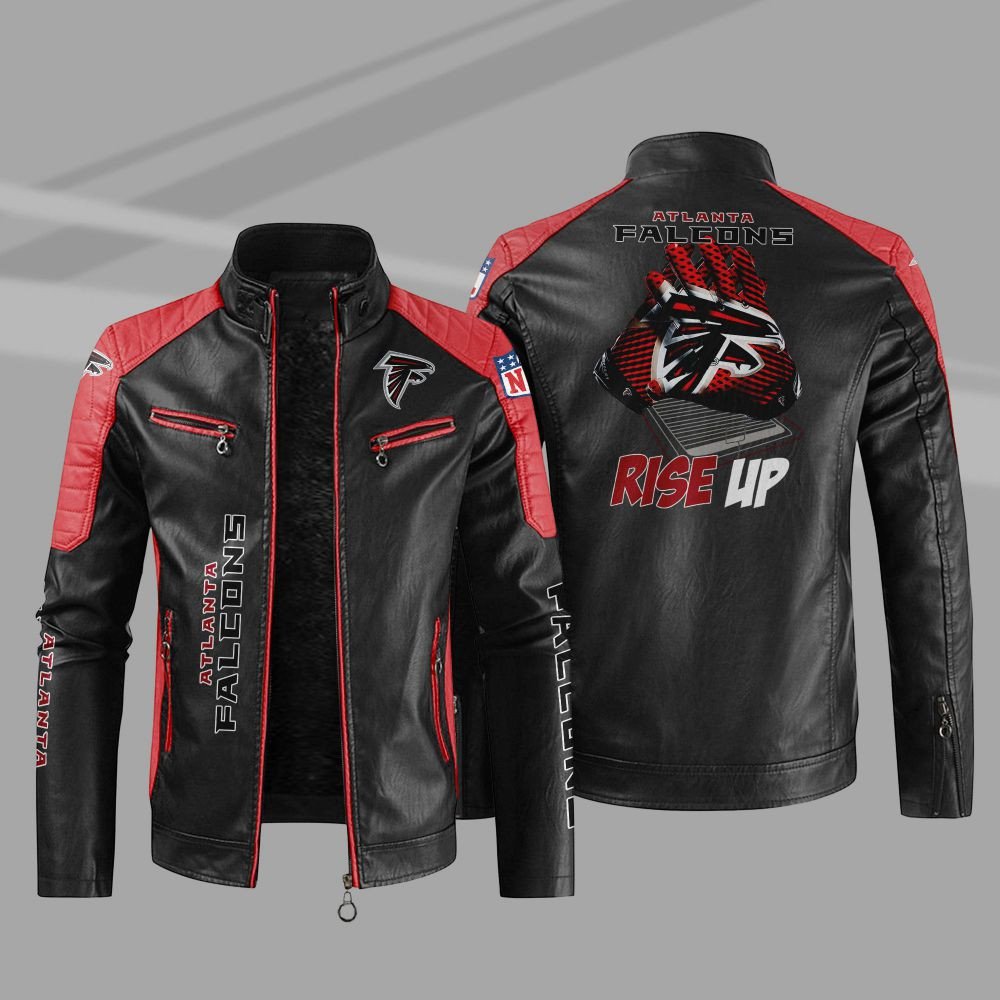 Atlanta Falcons Casual Leather Jacket