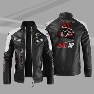 Atlanta Falcons Casual Leather Jacket