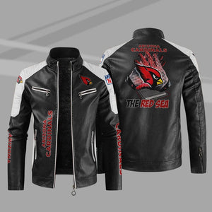 Arizona Cardinals Casual Leather Jacket