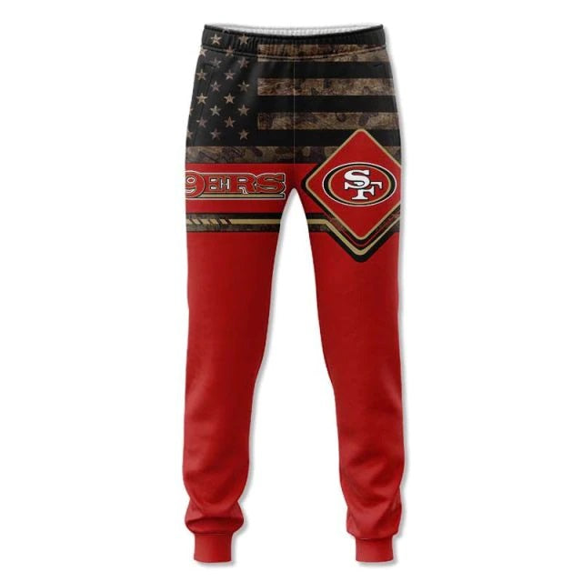 San Francisco 49ers American Flag Sweatpants