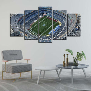 Tampa Bay Buccaneers Stadium 5 Pieces Painting Canvas