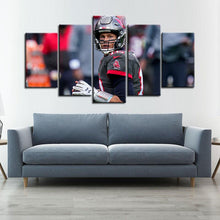 Load image into Gallery viewer, Tom Brady Tampa Bay Buccaneers 5 Pieces Painting Canvas