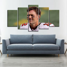 Load image into Gallery viewer, Tom Brady Tampa Bay Buccaneers Wall Canvas 3