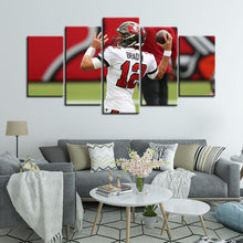 Load image into Gallery viewer, Tom Brady Tampa Bay Buccaneers Wall Canvas 4