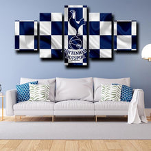 Load image into Gallery viewer, Tottenham Hotspur Flag Look Wall Canvas