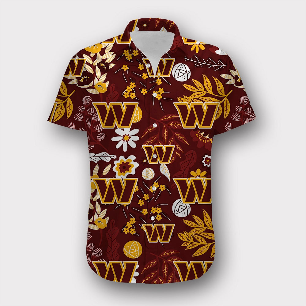 Washington Commanders Aloha Hawaiian Shirt