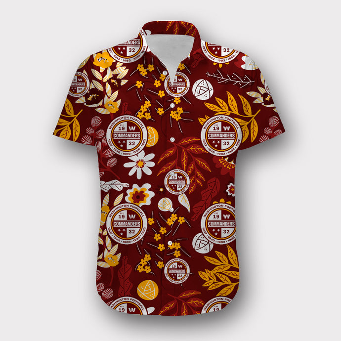 Washington Commanders Aloha Hawaiian Shirt