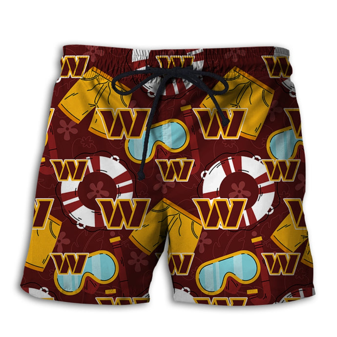 Washington Commanders Cool Summer Shorts