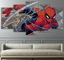 Load image into Gallery viewer, Spider Man Comics Wall Canvas