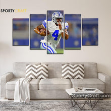 Load image into Gallery viewer, Dak Prescott Dallas Cowboys Wall Canvas 1