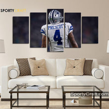 Load image into Gallery viewer, Dak Prescott Dallas Cowboys Wall Canvas 2
