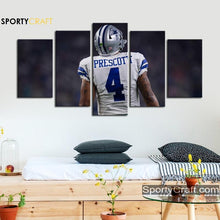Load image into Gallery viewer, Dak Prescott Dallas Cowboys Wall Canvas 2