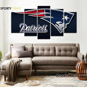 New England Patriots Elegant Wall Canvas