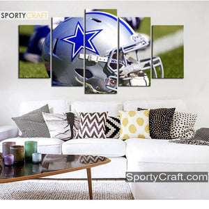Dallas Cowboys Helmet Wall Canvas