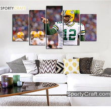 Load image into Gallery viewer, Aaron Rodgers Green Bay Packers Wall Canvas 1