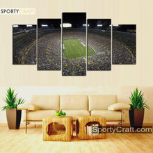 Load image into Gallery viewer, Green Bay Packers Stadium Wall Canvas 3