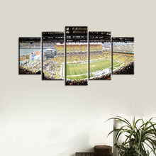 Load image into Gallery viewer, Pittsburgh Steelers Stadium Wall Canvas 3