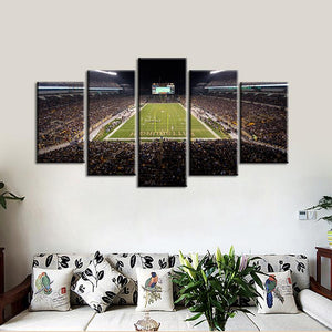 Pittsburgh Steelers Stadium 5 Pieces Painting Canvas