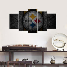 Load image into Gallery viewer, Pittsburgh Steelers Rock Style 5 Pieces Painting Canvas