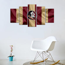 Load image into Gallery viewer, Florida State Seminoles Football Fabric Flag Canvas