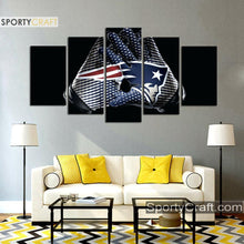 Load image into Gallery viewer, New England Patriots Gloves Wall Canvas