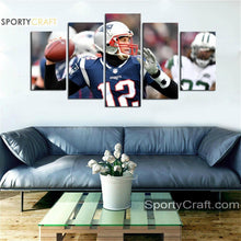 Load image into Gallery viewer, Tom Brady New England Patriots Wall Canvas