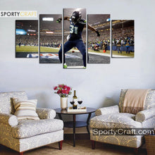 Load image into Gallery viewer, Seattle Sea Hawks Kam Chancellor 5 Pieces Canvas