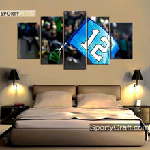 Load image into Gallery viewer, Seattle Sea Hawks 12 5 Pieces Canvas Canvas 2