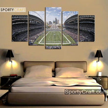 Load image into Gallery viewer, Seattle Sea Hawks Stadium 5 Pieces Canvas 2