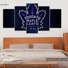 Load image into Gallery viewer, Toronto Maple Leafs Steal 5 Pieces Art Canvas 2