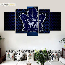 Load image into Gallery viewer, Toronto Maple Leafs Steal 5 Pieces Art Canvas