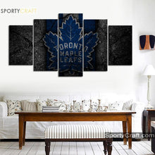 Load image into Gallery viewer, Toronto Maple Leafs Rock 5 Pieces Art Canvas