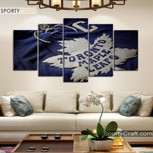 Load image into Gallery viewer, Toronto Maple Leafs Shirt 5 Pieces Art Canvas 1