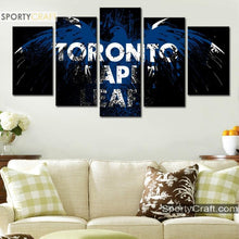 Load image into Gallery viewer, Toronto Maple Leafs Fly Bird 5 Pieces Painting Canvas