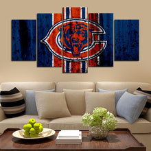 Load image into Gallery viewer, Chicago Bears Rough Style Wall Canvas 1
