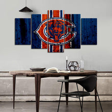 Load image into Gallery viewer, Chicago Bears Rough Style Wall Canvas 1