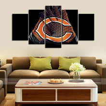 Load image into Gallery viewer, Chicago Bears Gloves Look Wall Canvas