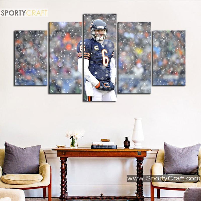 Jay Cutler Chicago Bears Wall Canvas