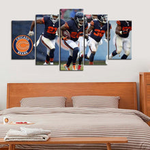 Load image into Gallery viewer, Chicago Bears Wall Canvas