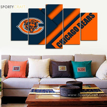 Load image into Gallery viewer, Chicago Bears New Style Wall Canvas