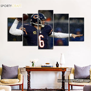 Jay Cutler Chicago Bears Wall Canvas 1