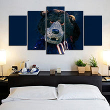 Load image into Gallery viewer, Chicago Bears Mascot Wall Canvas